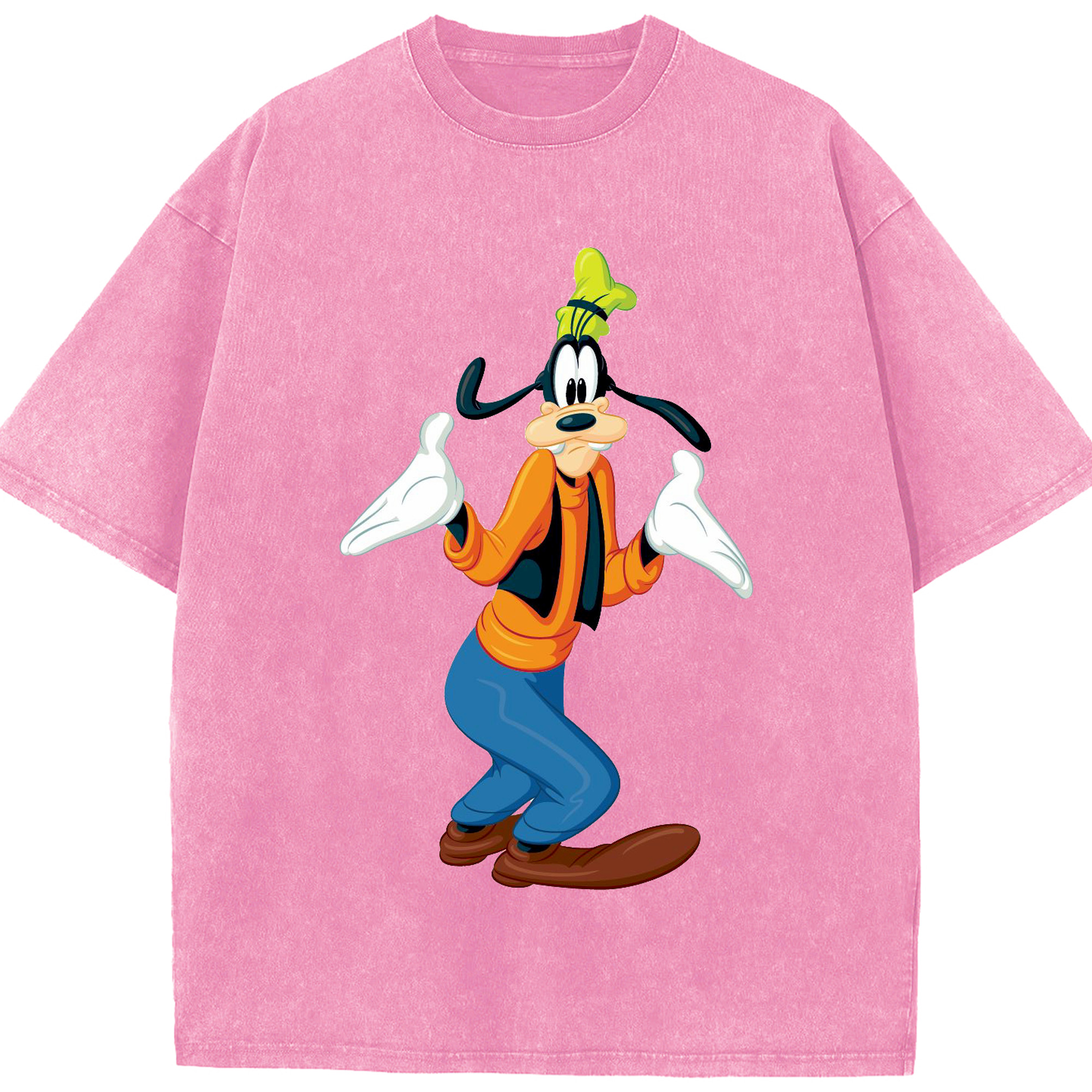 （画像用） ミッキーマウス Mickey Mouse 綿100% ヴィンテージ風 半袖Tシャツ（フロントプリント）